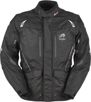 Furygan Apalaches Motorfiets textiel jas,  zwart,  afmeting XL
