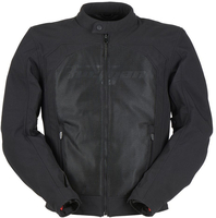 Furygan Baldo 3in1 Waterdichte motorfiets textiel jas,  zwart,  afmeting XL voor man