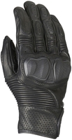 Furygan Bonneville Motorfiets handschoenen,  zwart,  afmeting XL