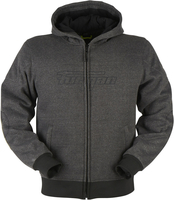 Furygan Brad Built With Kevlar® Motorfiets textiel jas,  grijs,  afmeting L