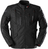 Furygan Brooks Motorfiets textiel jas,  zwart,  afmeting XL