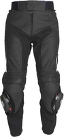 Furygan Bud Evo 3 Motorfiets lederen broek Zwart Wit 44