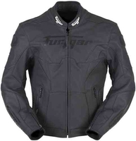 Furygan Bullring Motorfiets lederen jas Zwart L