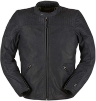 Furygan Clint Motorfiets lederen jas,  zwart,  afmeting 3XL