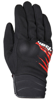 Furygan Cloud Motorfiets handschoenen,  zwart-rood,  afmeting 3XL
