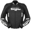 Furygan Cobra Leren jas Zwart Wit 3XL