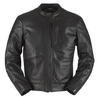 Furygan Coburn Leren jas,  zwart,  afmeting 2XL