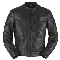 Furygan Coburn Leren jas,  zwart,  afmeting S