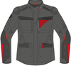 Furygan Explorer Motorfiets textiel jas,  zwart-rood,  afmeting XL