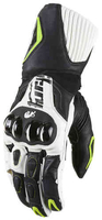 Furygan Fit-R Motorfiets handschoenen Zwart Wit Geel 3XL