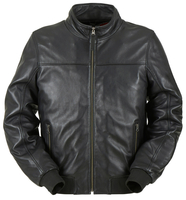 Furygan Freddy Motorfiets leren jas,  zwart,  afmeting L