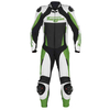 Furygan Full Apex 1-delige motorfiets leder pak Zwart Wit Groen 52