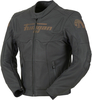 Furygan Fury Sherman Leren jas,  zwart,  afmeting XL