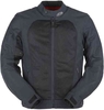Furygan Genesis Mistral Evo 2 Motorfiets textiel jas Zwart Blauw 3XL