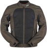Furygan Genesis Mistral Evo 2 Motorfiets textiel jas Zwart Bruin 2XL