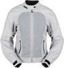 Furygan Genisis Mistral Evo 2 Dames Motorcycle textiel jas Zilver L