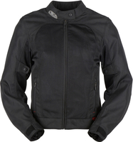 Furygan Genisis Mistral Evo 2 Dames Motorcycle textiel jas,  zwart,  afmeting L voor vrouw