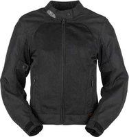 Furygan Genisis Mistral Evo 2 Dames Motorcycle textiel jas Zwart XL