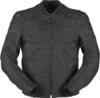 Furygan Ghost Motor lederen jas,  zwart,  afmeting 2XL