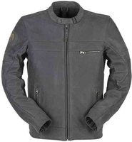 Furygan Glenn Motorfiets leren jas Grijs M