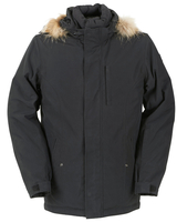 Furygan Grizzly Cold Master Motorfiets textiel jas,  zwart,  afmeting M