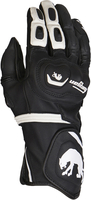 Furygan Higgins Handschoenen van de motorfiets,  zwart-wit,  afmeting M