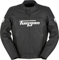 Furygan Houston V3 Motor lederen jas,  zwart,  afmeting 2XL