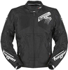 Furygan Hurricane Textiel jas Zwart Wit 2XL