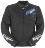 Furygan Hurricane Vented Textiel jas Zwart Blauw 4XL