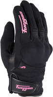 Furygan Jet All Saison D3O Dames motorfiets handschoenen,  zwart-pink,  afmeting M voor vrouw
