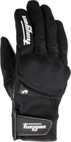Furygan Jet All Saison D3O Dames motorfiets handschoenen,  zwart-wit,  afmeting M voor vrouw