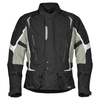 Germot Ravenna II Motorfiets textiel jas Zwart Grijs Wit S