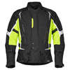 Germot Ravenna II Motorfiets textiel jas Zwart Wit Geel 3XL