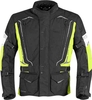 Germot Savannah Motorfiets textiel jas Zwart Geel 4XL