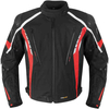 Germot Sportage Jas Zwart Rood 2XL