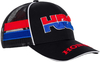 GP-Racing Honda 2 Stripes HRC Trucker Cap,  zwart