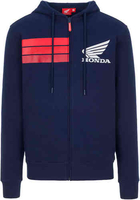 GP-Racing Honda HRC 3 Stripes Hoodie Blauw 2XL