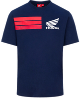 GP-Racing Honda HRC 3 Stripes T-shirt,  blauw,  afmeting S