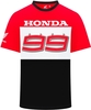 GP-Racing Honda HRC 99 Big99 T-shirt,  zwart-wit-rood,  afmeting 2XL