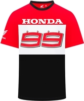 GP-Racing Honda HRC 99 Big99 T-shirt,  zwart-wit-rood,  afmeting L