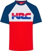 GP-Racing Honda HRC Big T-shirt,  wit-rood-blauw,  afmeting 2XL