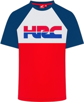 GP-Racing Honda HRC Big T-shirt,  wit-rood-blauw,  afmeting 2XL