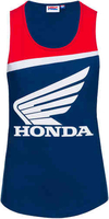 GP-Racing Honda HRC Dames Tank Top Wit Rood Blauw L