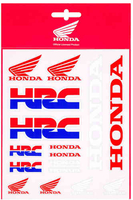 GP-Racing Honda HRC Stickerset Blauw Eén maat