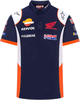 GP-Racing HRC Repsol Replica Team Polo Shirt Blauw Oranje L