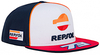 GP-Racing Repsol 73 Dual Platte dop,  wit-blauw