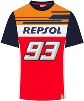 GP-Racing Repsol 93 Big93 T-shirt,  wit-rood-blauw,  afmeting 2XL