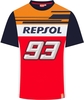 GP-Racing Repsol 93 Big93 T-shirt,  wit-rood-blauw,  afmeting S