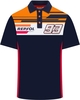 GP-Racing Repsol 93 Dual Polo shirt,  wit-rood-blauw,  afmeting S
