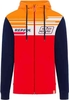 GP-Racing Repsol 93 Dual Rits hoodie Wit Rood Blauw M